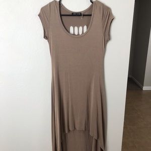 Love Culture High-Low Cut Out Dress